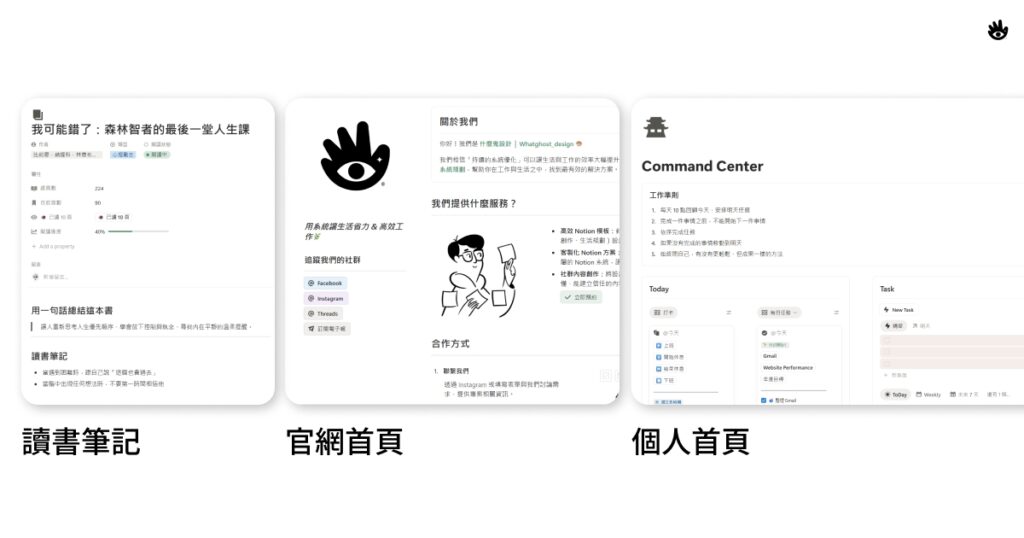 Notion 頁面實際應用